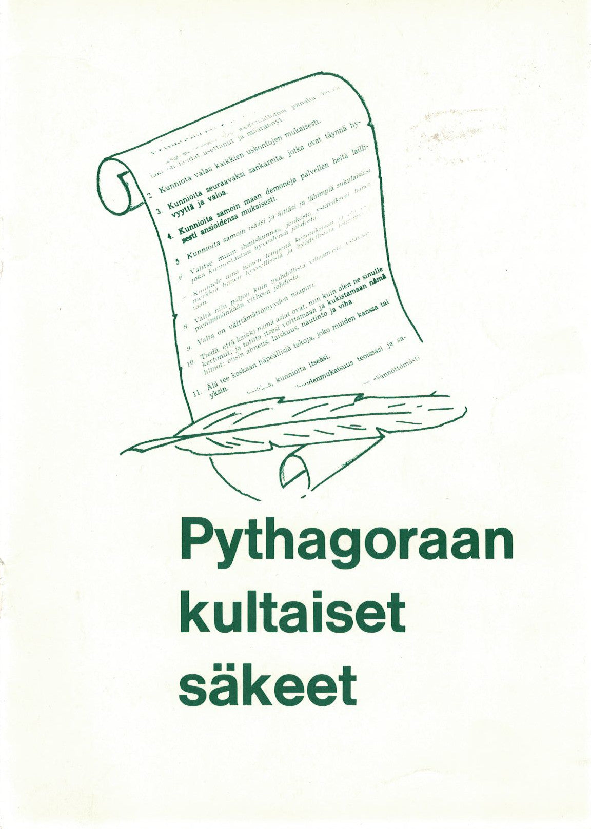 Pythagoraan kultaiset säkeet