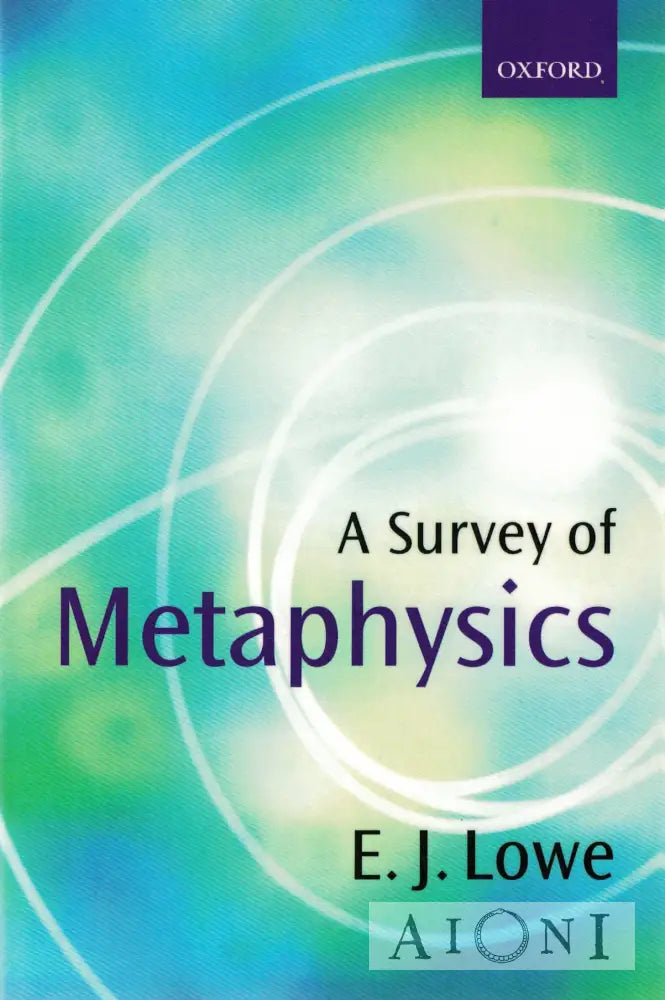 A Survey Of Metaphysics Kirjat