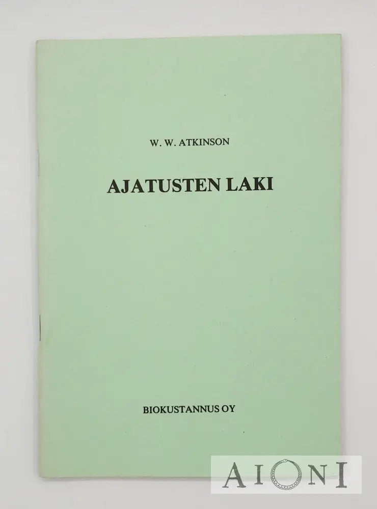 Ajatusten Laki Kirjat