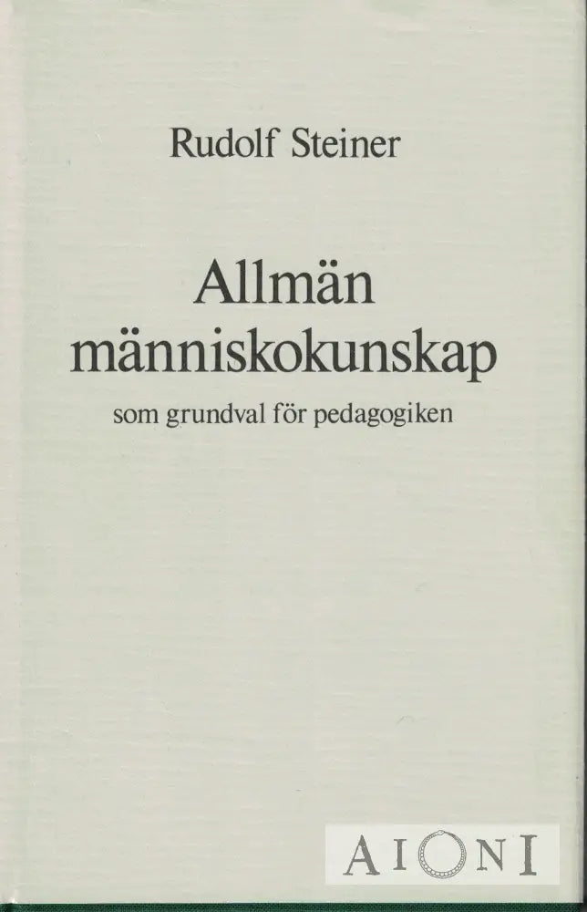 Allmän Människokunskap Kirjat