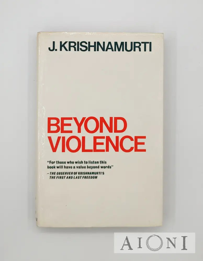 Beyond Violence Kirjat