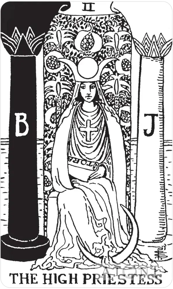 Black & White Rider-Waite Tarot