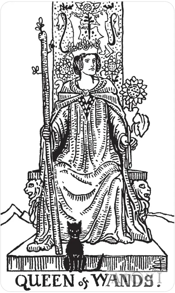 Black & White Rider-Waite Tarot