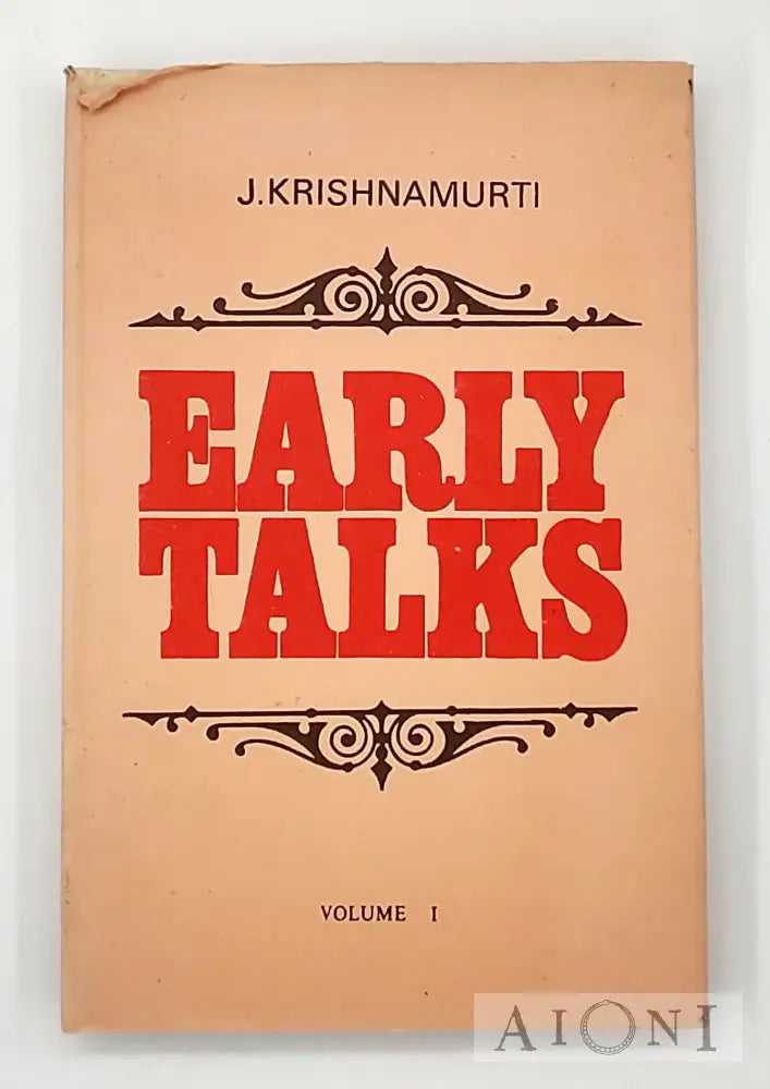 Early Talks Kirjat