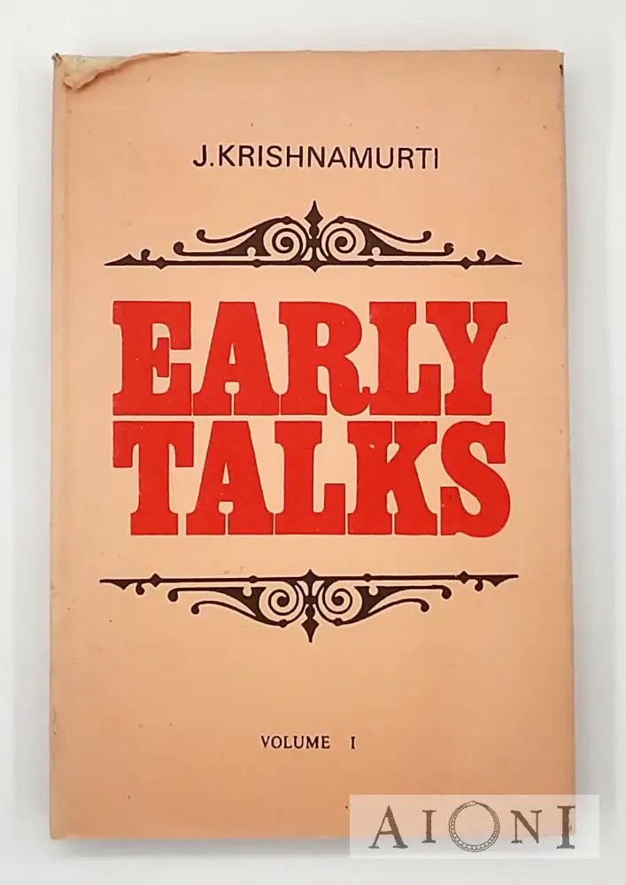 Early Talks Kirjat