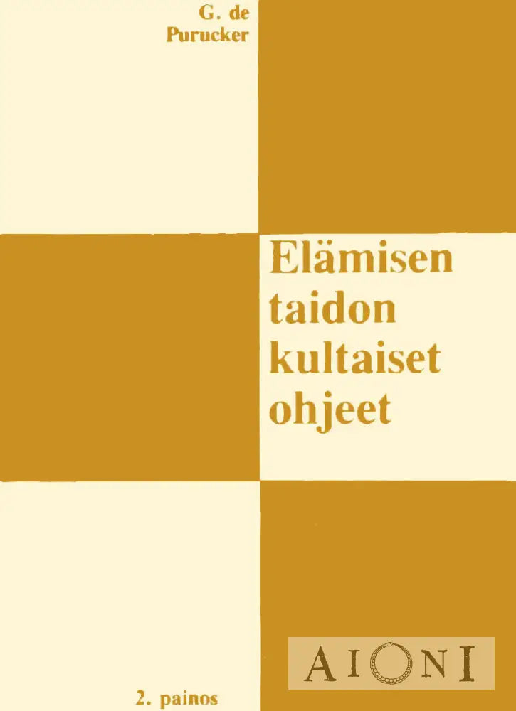 Elämisen Taidon Kultaiset Ohjeet Kirjat