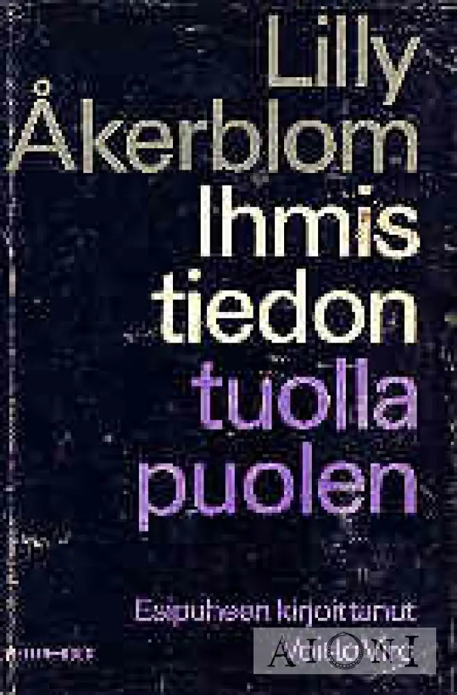 Ihmistiedon Tuolla Puolen Kirjat