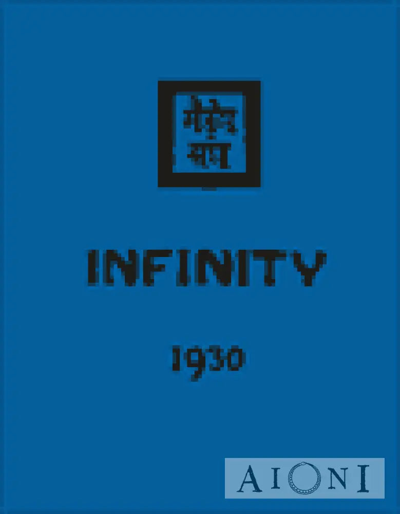 Infinity 1930 – Vol. I Kirjat