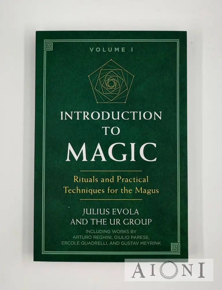 Introduction To Magic Volume I Kirjat