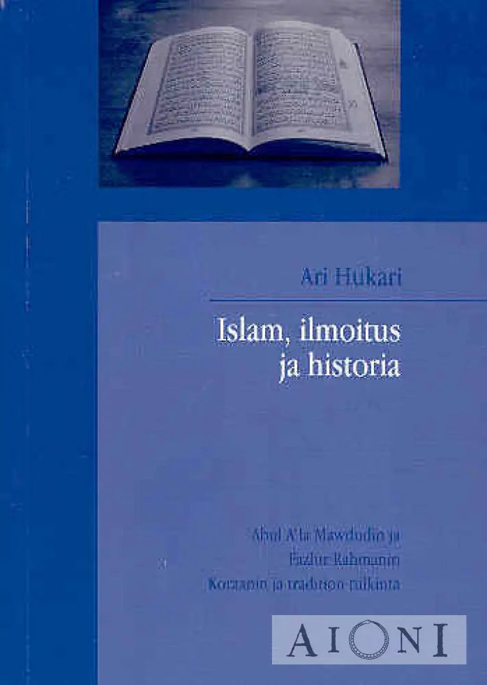 Islam Ilmoitus Ja Historia Kirjat