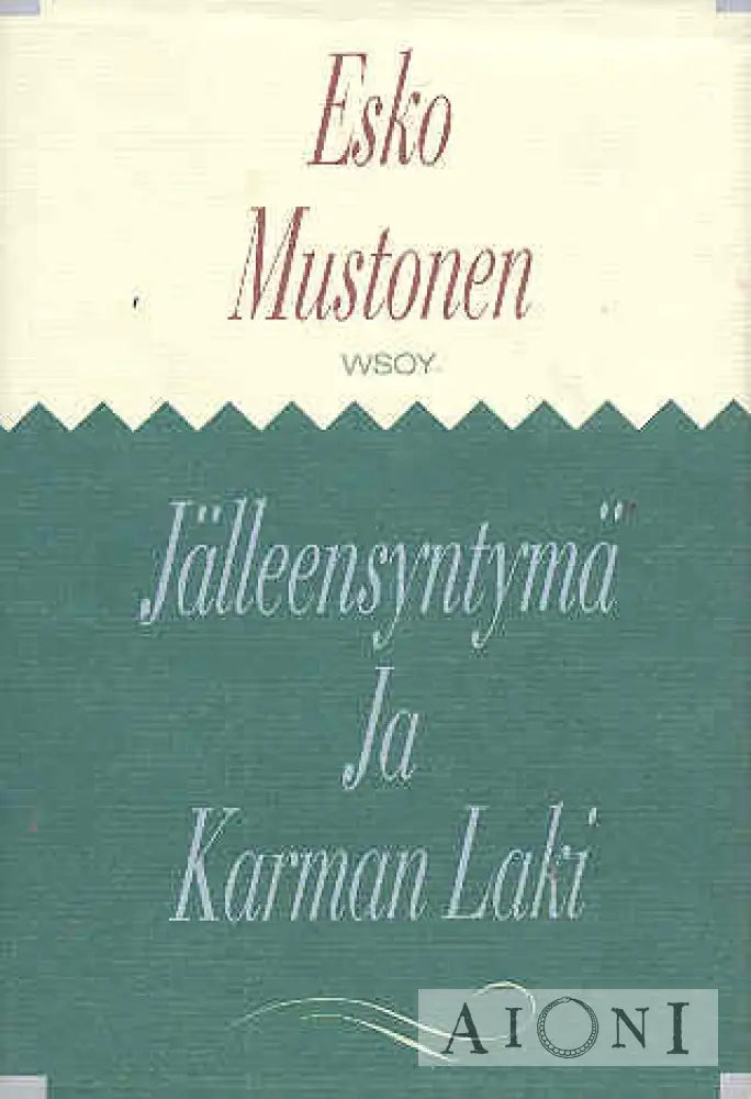 Jälleensyntymä Ja Karman Laki Kirjat