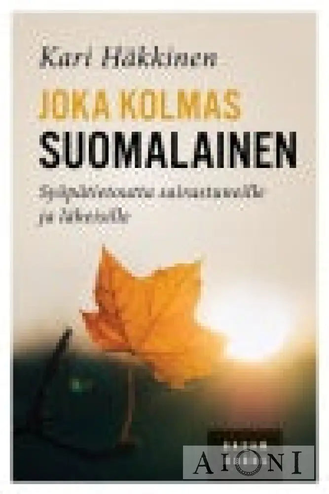 Joka Kolmas Suomalainen Kirjat