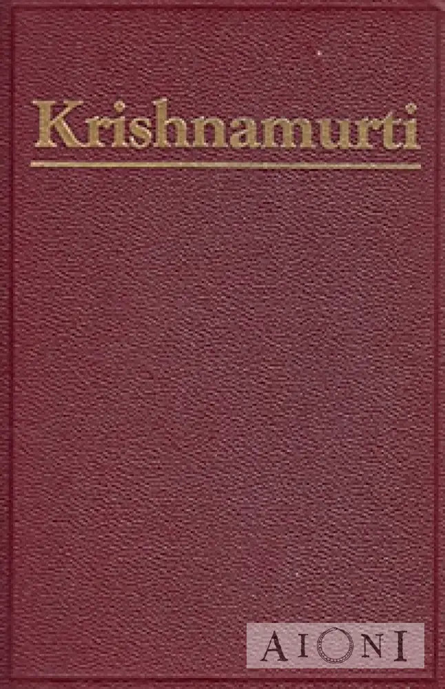 Krishnamurti Kirjat