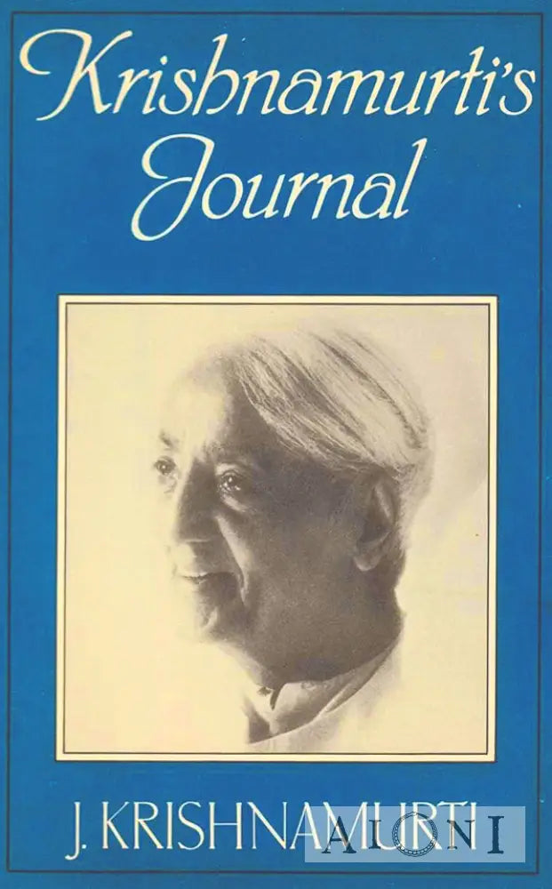 Krishnamurti’s Journal Kirjat