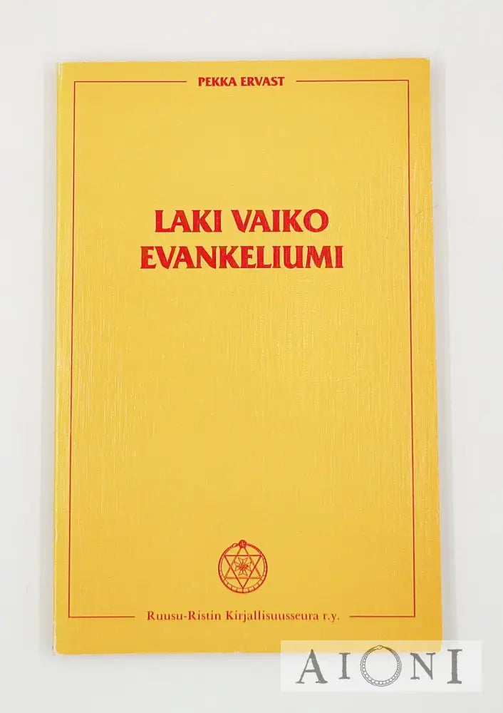 Laki Vaiko Evankeliumi? Kirjat