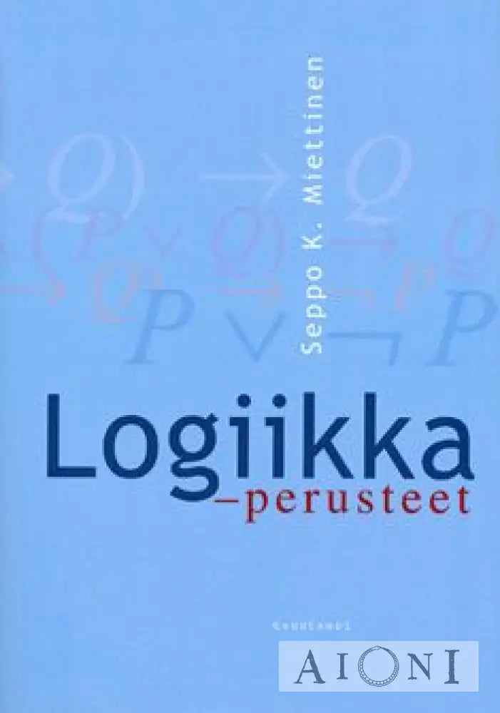 Logiikka – Perusteet Kirjat