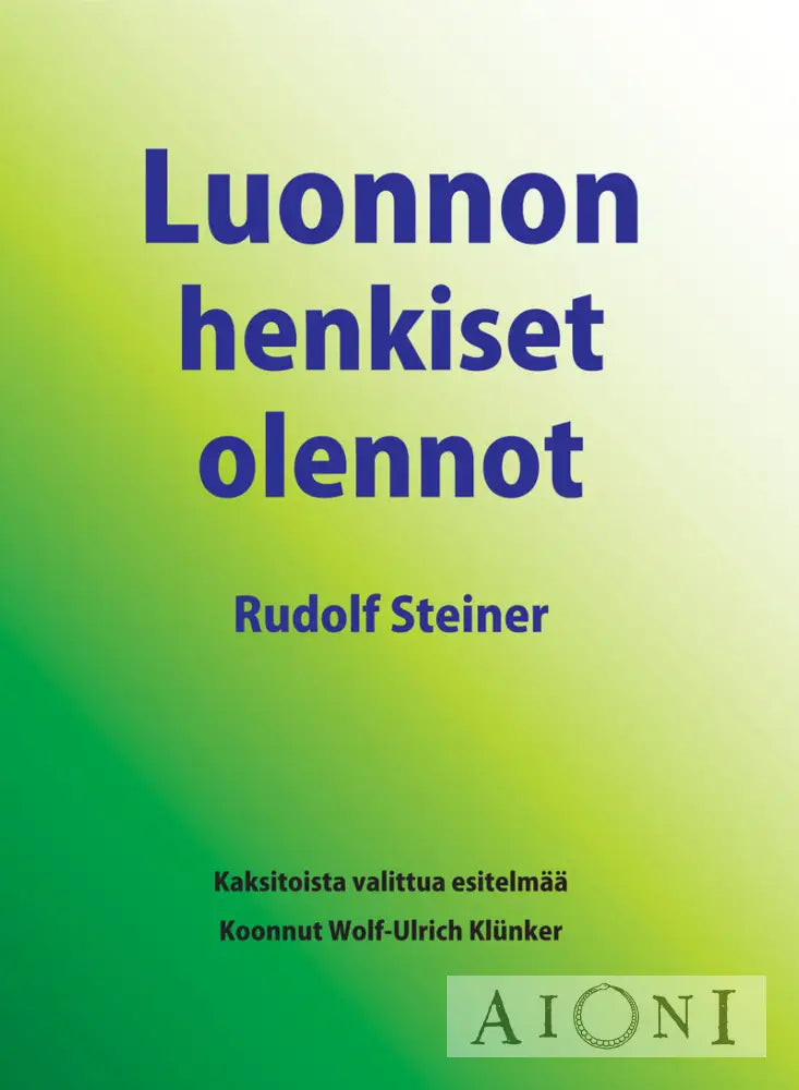 Luonnon Henkiset Olennot Kirjat