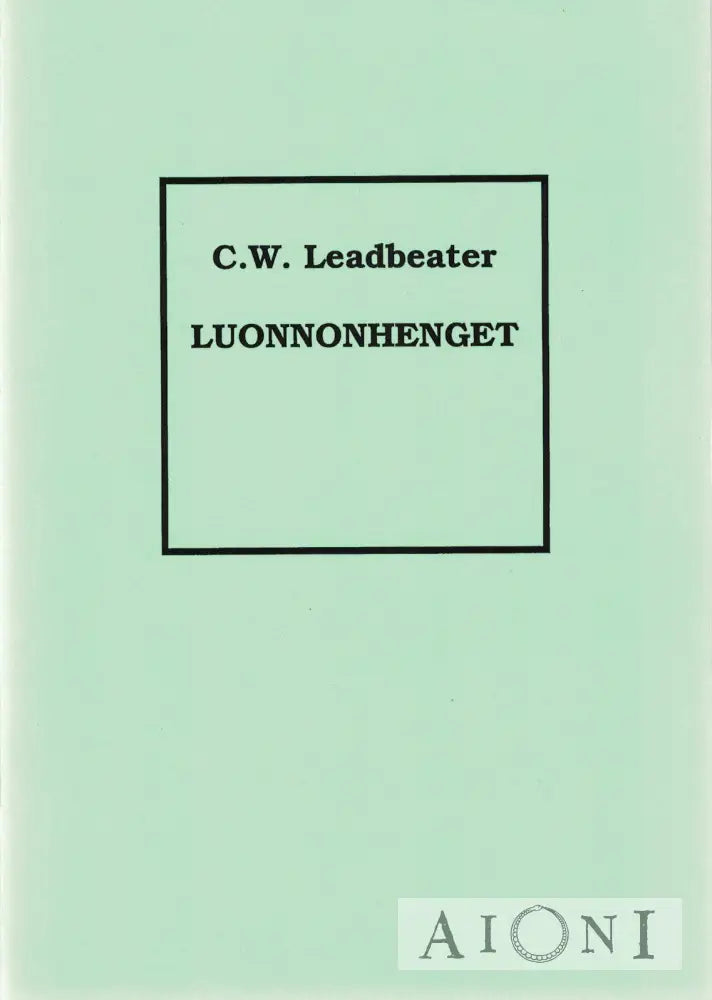 Luonnonhenget Kirjat