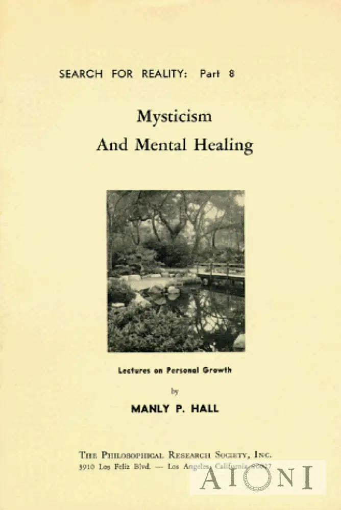 Mysticism And Mental Healing Kirjat