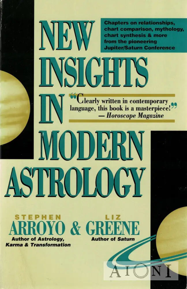 New Insights In Modern Astrology Kirjat