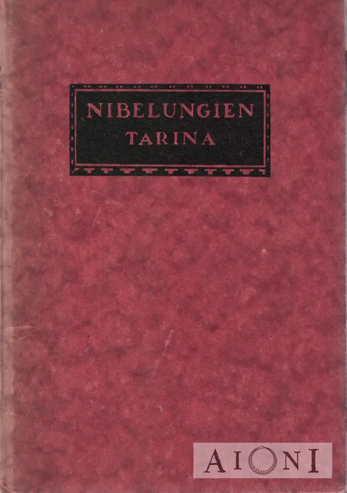 Nibelungien Tarina Kirjat