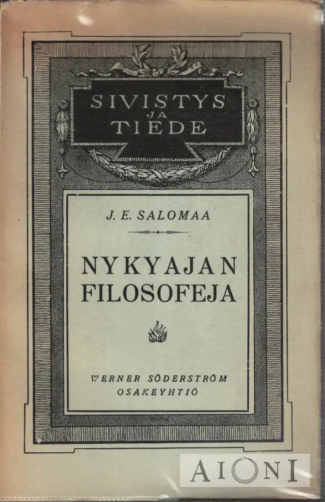 Nykyajan Filosofeja Kirjat