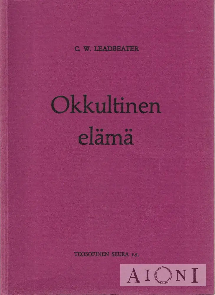 Okkultinen Elämä Kirjat