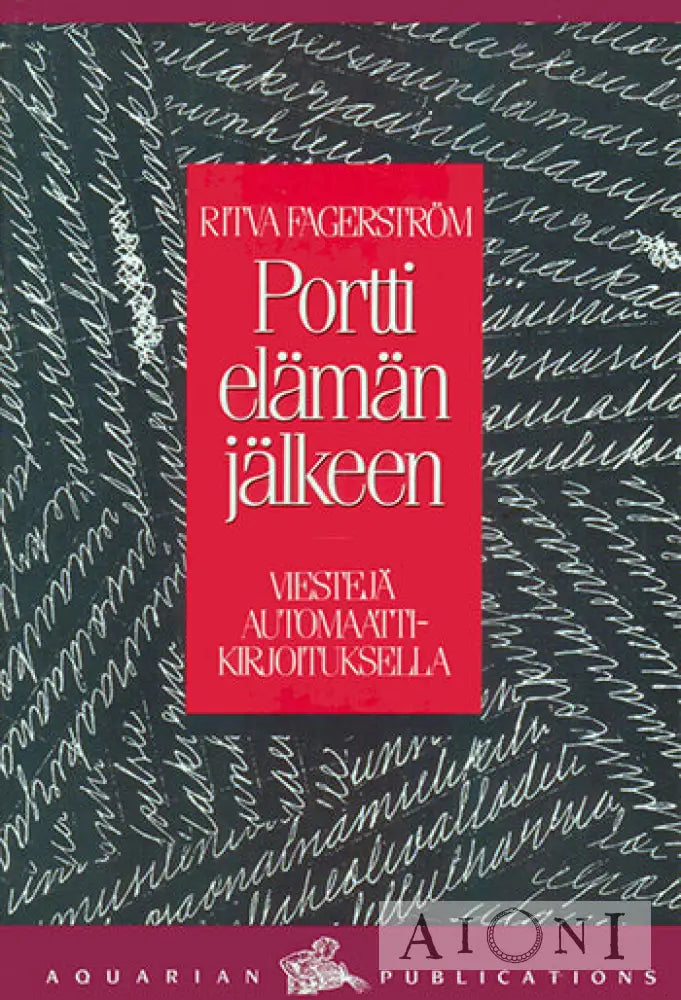 Portti Elämän Jälkeen Kirjat