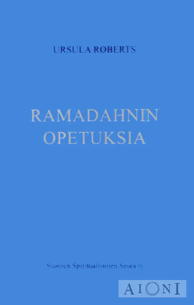 Ramadahnin Opetuksia Kirjat