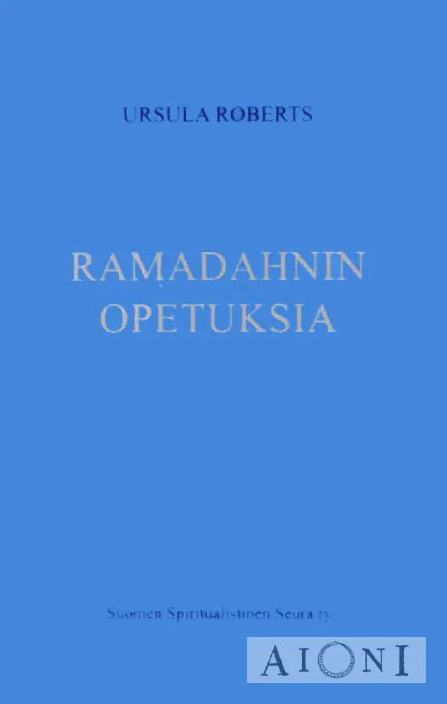 Ramadahnin Opetuksia Kirjat