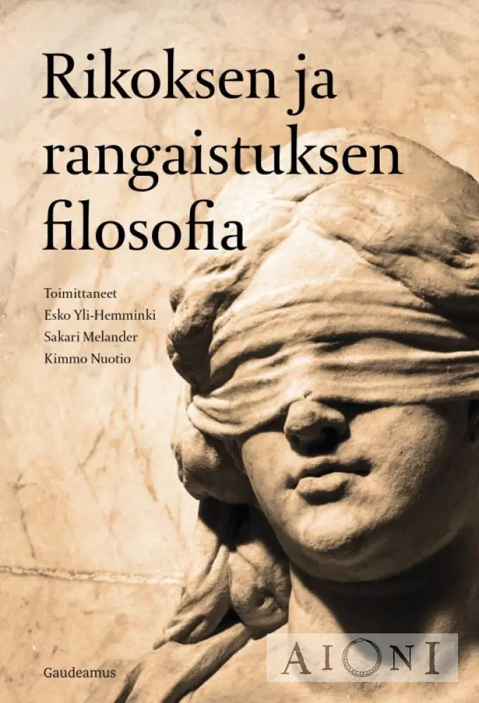 Rikoksen Ja Rangaistuksen Filosofia Kirjat