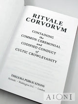 Rituale Corvorum Kirjat