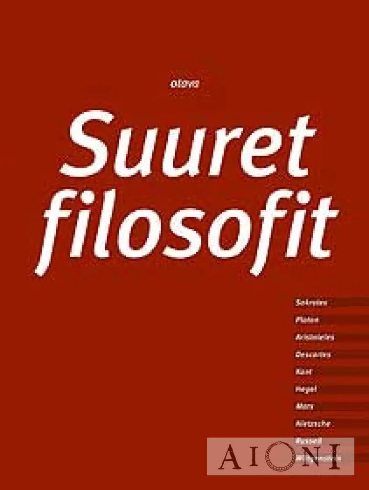 Suuret Filosofit Kirjat