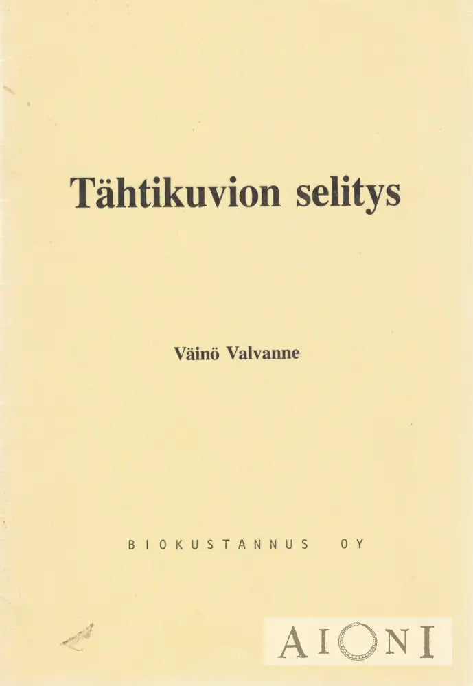 Tähtikuvion Selitys Kirjat