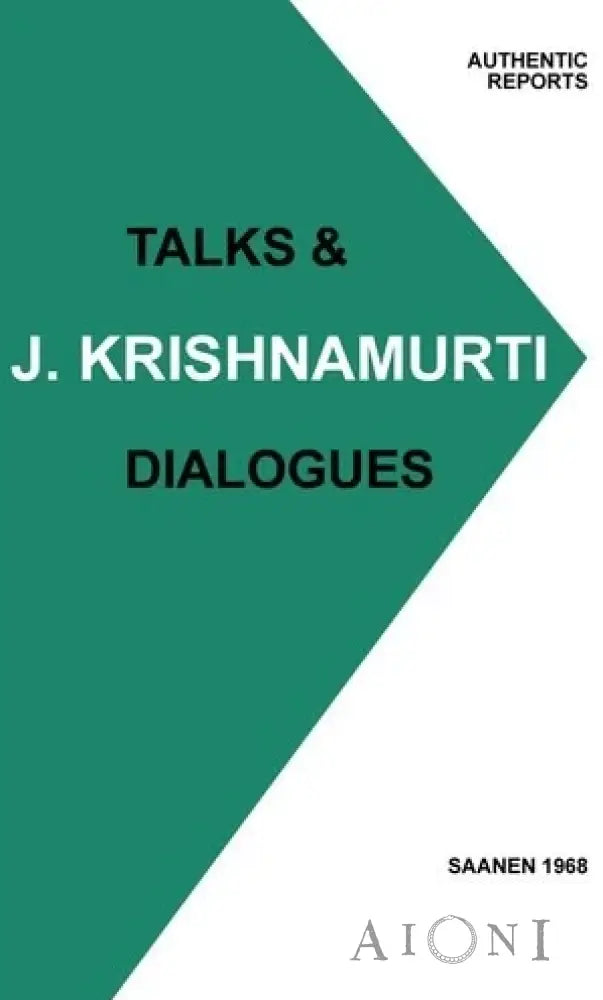 Talks & Dialogues Kirjat