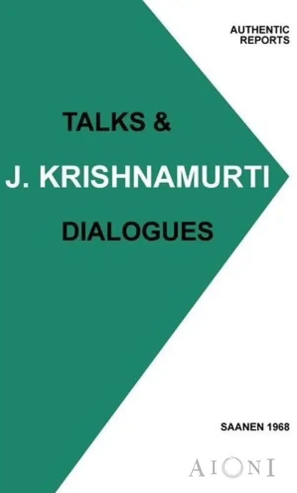 Talks & Dialogues Kirjat