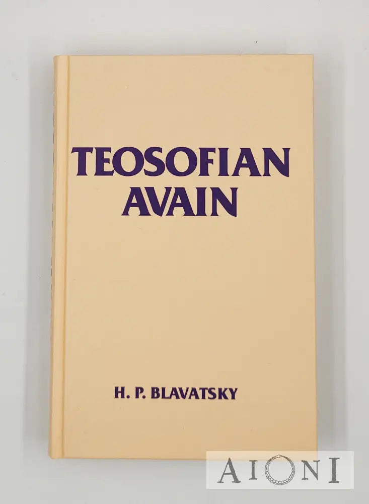 Teosofian Avain Kirjat