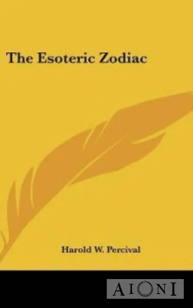 The Esoteric Zodiac Kirjat