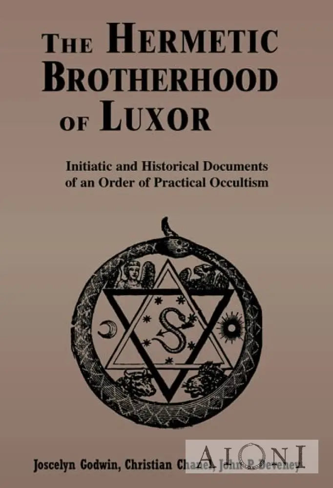 The Hermetic Brotherhood Of Luxor Kirjat