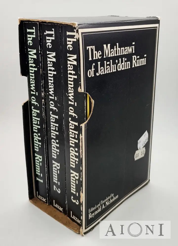 The Mathnawi Of Jalalu’ddin Rumi [3-Volume Set] Kirjat