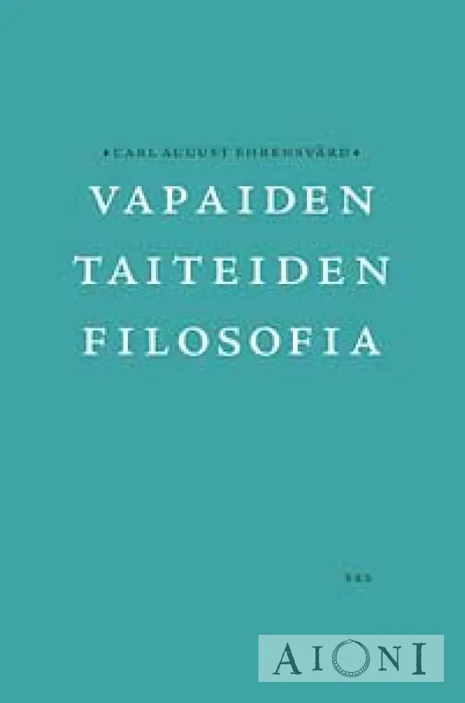 Vapaiden Taiteiden Filosofia Kirjat