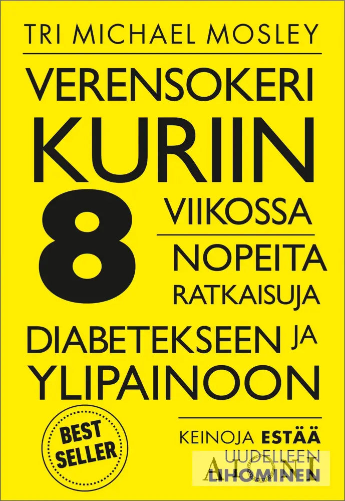 Verensokeri Kuriin 8 Viikossa Kirjat