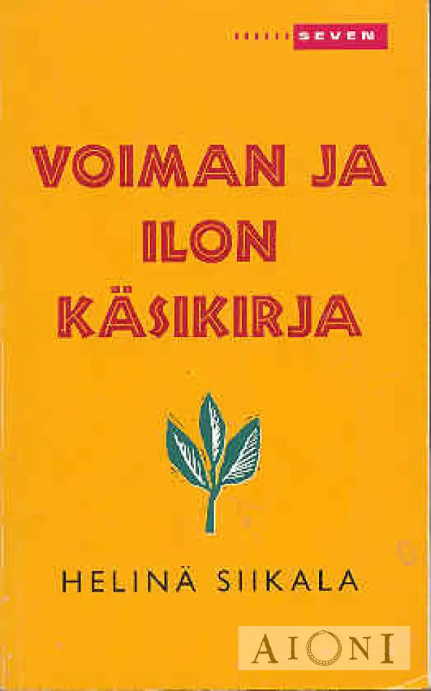 Voiman Ja Ilon Käsikirja Kirjat