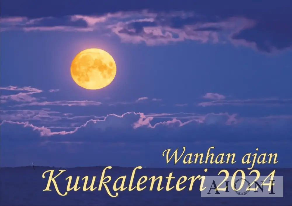 Wanhan Ajan Kuukalenteri 2024 Kalenterit