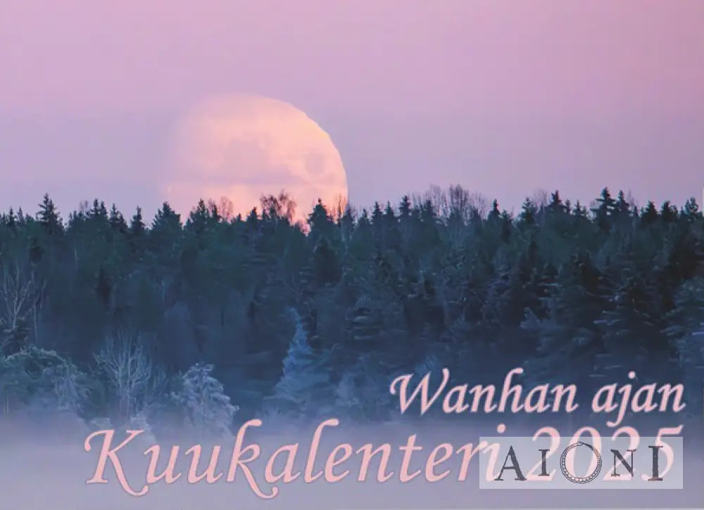 Wanhan Ajan Kuukalenteri 2025 Kalenterit