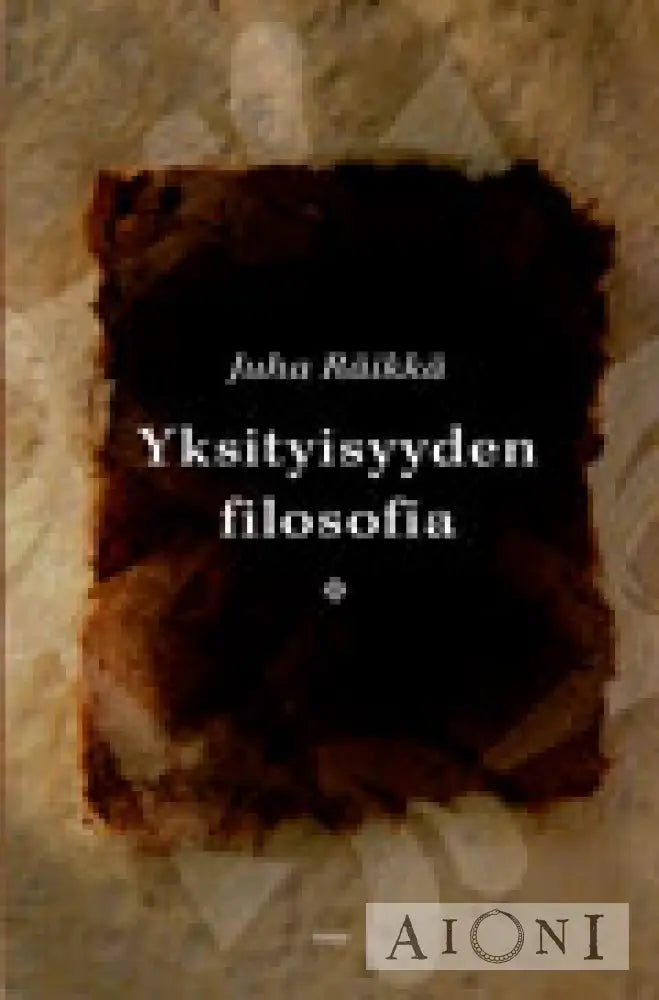 Yksityisyyden Filosofia Kirjat